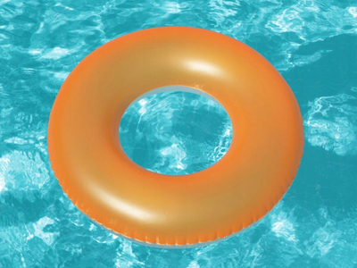 Unazë notuese Bestway 36024, 76 cm, PVC, shumëngjyrëshe