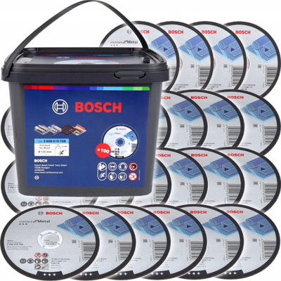 Disk prerës Bosch Metal Cutting, 125mm, paketim 100 copë