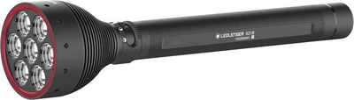 Elektrik dore Ledlenser X21R, rikarikues, profesional, i zi