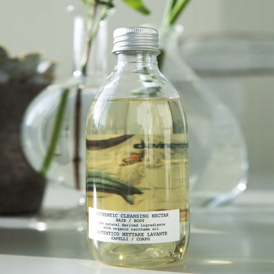 Set shampo për flokë Davines Authentic Cleansing Nectar, 12x12ml