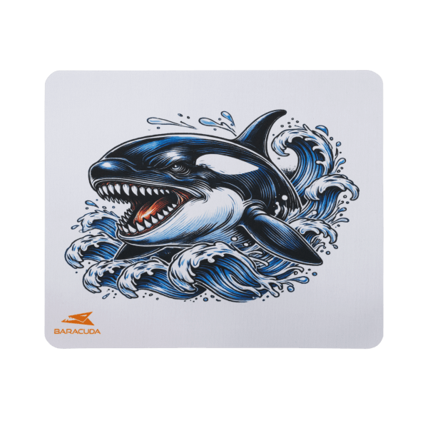 Mousepad Gaming Baracuda, Orca BGMP-071, 30x25cm
