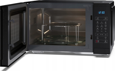 Furrë me mikrovalë Sharp YC-MG252AE-B, 25L, 900W, me skarë, ngjyrë e zezë