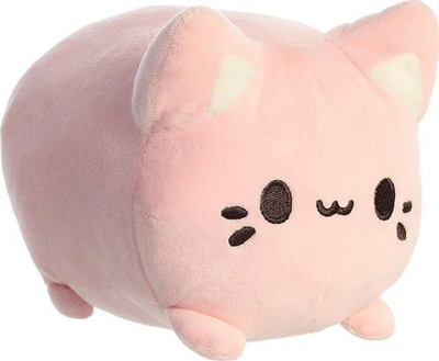 Lodër pelushi Aurora Meowchi Tasty Peach Strawberry, 7", eco friendly, rozë