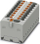 Bllok shpërndarës Phoenix Contact PTFIX 4/18X1,5, modul elektrik, gri