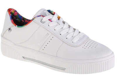 Këpucë grash Rieker Evolution W0702-80, me lidhëse, taban gome, të bardha