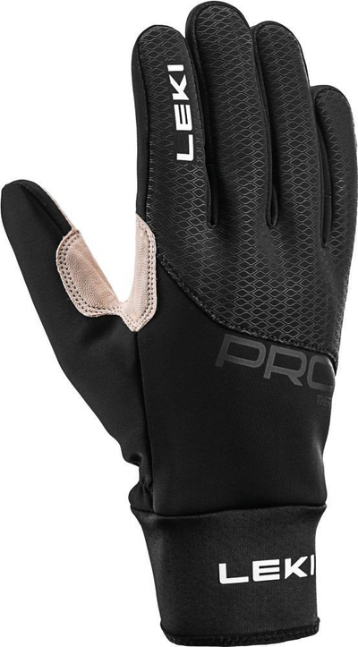 Dorëza ski LEKI PRC Premium ThermoPlus, për burra, termo, të zeza