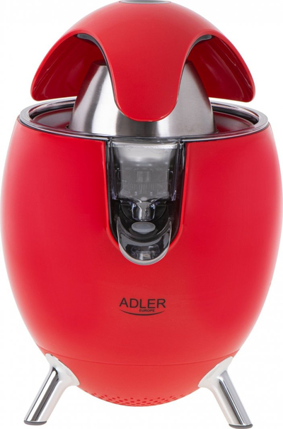 Shtrydhëse agrumesh Adler AD 4013R, 800W, sistem anti-pikim, e kuqe