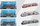 Lodër tren metalik Adar, 17 cm, model die cast, shumëngjyrësh MIX