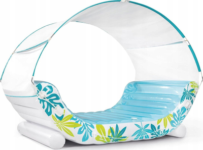 Dyshek uji Intex Tropical Hammock, me fryrje, me çadër dielli, shumëngjyrësh