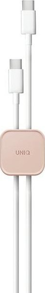 Set organizues kabllosh Uniq Pod, 8 copë, vetëngjitës, rozë