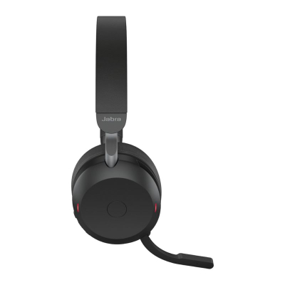 Kufje Jabra Evolve2 75, over ear, me kabllo, të zeza