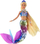 Kukull sirenë Leantoys Blue Mermaid, lodër për kalamaj, blu