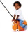 Детски патнички куфер Trunki Tiger Tipu TRU0011, 18L, со тркала, портокалов
