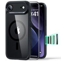 Mbrojtëse me mbajtëse ESR Classic Hybrid Magnetic Case (Camera Control) për iPhone Air, transparente