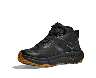 Çizme hiking Hoka Transport Hike GTX, Gore Tex, Vibram, për burra, të zeza
