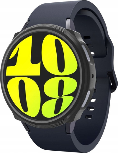 Mbrojtëse ore Spigen Liquid Air, Samsung Galaxy Watch7 44mm, TPU, e zezë matte