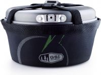 Set gatimi kampingu GSI Outdoors Pinnacle Backpacker, për 2 veta, alumini jo ngjitës