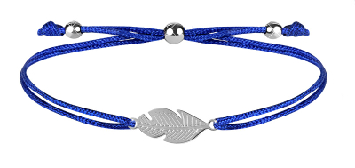 Byzylyk Troli Feather, i kaltër/argjendtë