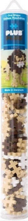 Lodra për ndërtim DANTE Plus Plus Blocks Tube Lion 4191, 100 copa, shumëngjyrëshe