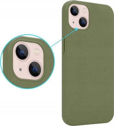 Kapak telefoni MX Eco për Samsung S23 FE 5G, TPU i biodegradueshëm, antishok, ngjyrë kaki