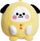 Плишана играчка BT21 Чими Бејби Понг Понг, тркалезна фигура, жолта