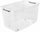 Kuti organizuese Keeeper Leo, 56L, me kapak transparent