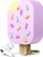Мбулеса Elago Ice Cream за AirPods Pro 2, со карабин, поддржува безжично полнење, сина Blueberry