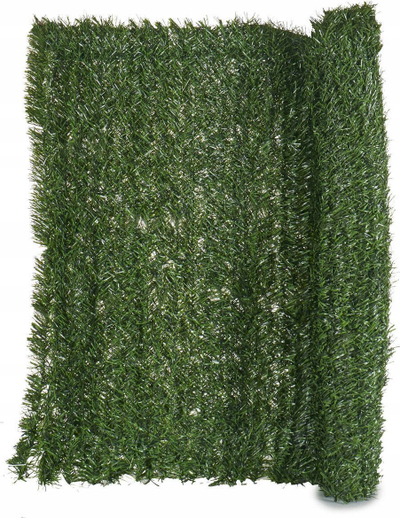 Декоративна пластична преграда Green Plastic Divider, 100 x 4 x 300 cm, зелена