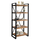 Raft për libra Turner metal + mango 80×45×186 cm (HM8188.11)