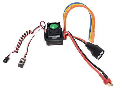 Kontrollues shpejtësie Rocket, 6V, i zi