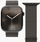 Rrip ore Vonmählen Milanese Loop 2, për Apple Watch 40 41 42mm, çelik inox, gri