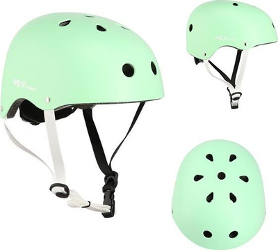 Set mbrojtës për fëmijë NILS Extreme MTW001 H210, helmetë XS e rregullueshme, me mbrojtëse, shumëngjyrësh