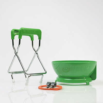 Unaza gome Plast Team Weck, Ø6.7cm, set 10 copë, e kuqe
