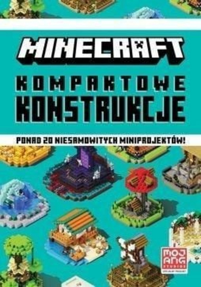 Libër Minecraft Compact Constructions, udhëzues ndërtimi me ilustrime me ngjyra