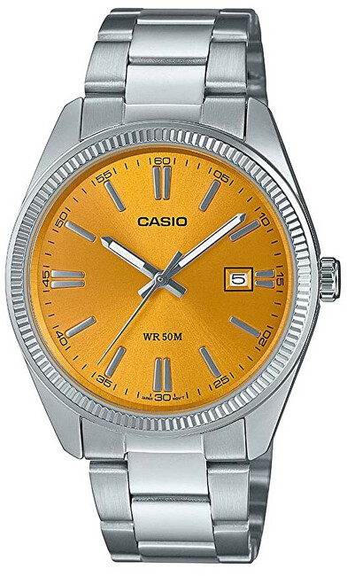 Orë dore për meshkuj Casio Collection MTP-1302PD-9AVEF, e argjendtë