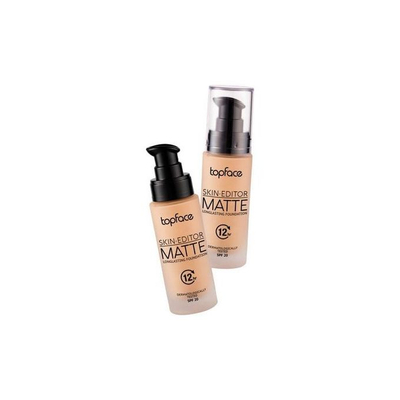 Pudër e lëngshme Top Face Found Matte Skin Editor, 006
