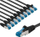 Kabllo rrjeti Goobay Patch Cord Cat 6a, 2m, RJ45, e zezë