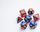 Set zarash RPG Gamegenic Galaxy Series Mars, 7 copë, akrilik, shumëngjyrësh