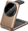 Karikues wireless 3‑në‑1 Tech‑Protect A42, 15W, MagSafe, ngjyrë flori
