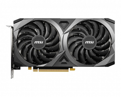 Kartelë grafike MSI GeForce RTX 3060 Ti Ventus 2X OC, 8GB GDDR6, 1695MHz, e zezë