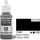 Bojë akrilike Vallejo Model Color 17ml, me shkëlqim, e zezë