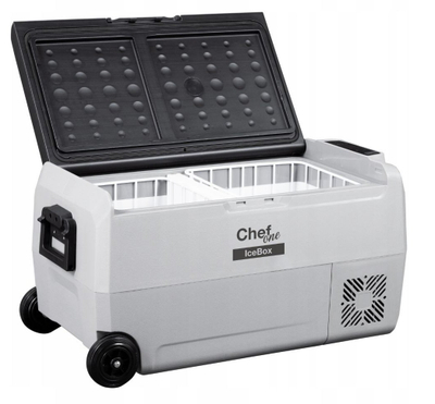 Портабилен фрижидер со компресор ChefOne IceBox T36, 36L, 12/24V и 100–240V, сив