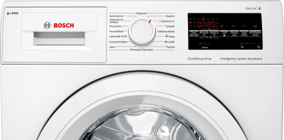 Lavatriçe Bosch WAU24S6LPL, 8 kg, 1200 rpm, e bardhë