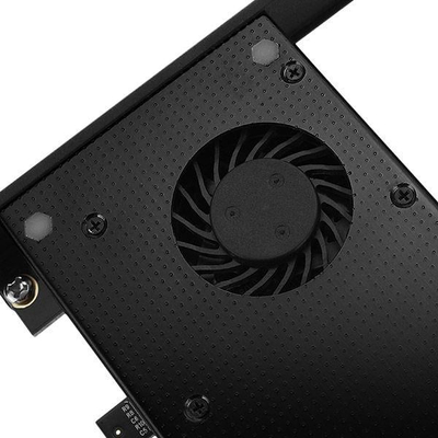 Përshtatës Axagon PCI-E x4 to 2x M.2 NVMe dhe ftohje aktive SATA
