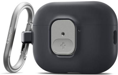 Куќиште Spigen Nano Pop за AirPods Pro 3, Black Sesame, црно
