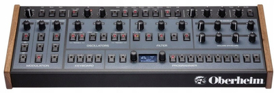 Sintetizues analog Oberheim OB-X8 Desktop, 8 zëra, polifonik, i zi