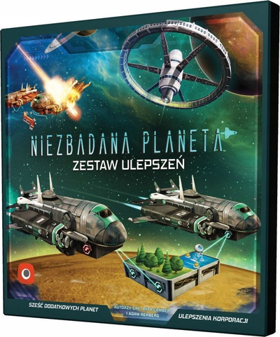 Zgjerim loje tavoline Unexplored Planet Upgrade Set, sete korporatash, boarde të reja planetësh, shumëngjyrësh