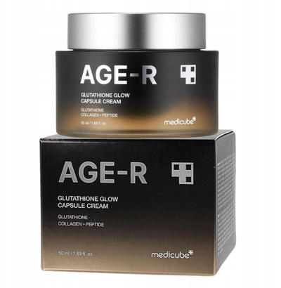 Krem fytyre Medicube AGE-R Glutathione Glow Capsule, 50 ml, për lëkurë të hidratuar