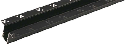 Shinë magnetike e fshehtë V‑TAC 48V, 2m, e zezë