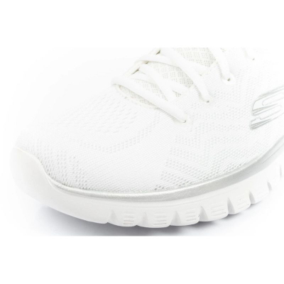 Atlete për femra Skechers Get Connected W 12615 WSL, Memory Foam, të bardha